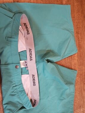 Adidas Teal Athletic Shorts MENS 40